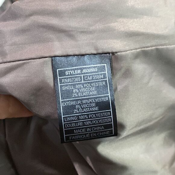 Jack by BB Dakota Neutral Soft Fuzzy Jacket Button and Tie Waist - Picture 10 of 11